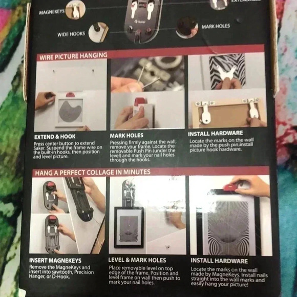 Saker picture hanging & leveling tool - Picture 3 of 3